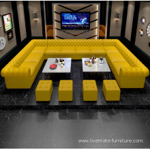 booth sofa KTV lobby outdoor bar sofa furniture